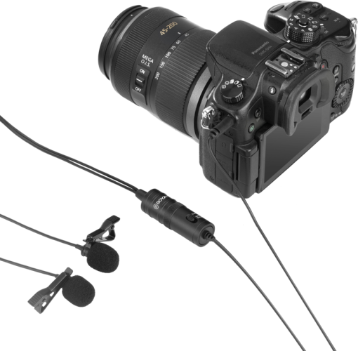 Boya BY-M1DM / Dual-Mic Lavalier Microphone
