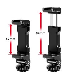 Hliníkové sáňky s držákem na mobilní telefon Elementrix (DT77)