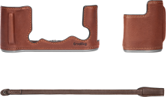 SmallRig 4710 Leather Half Case Kit for Fujifilm X-T50 Brown