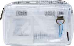 Polaroid Ripstop Crossbody Clear