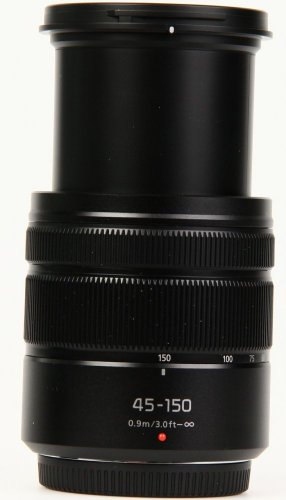 Panasonic Lumix G Vario 45-150mm f/4-5.6 ASPH MEGA O.I.S. Objektiv Schwarz