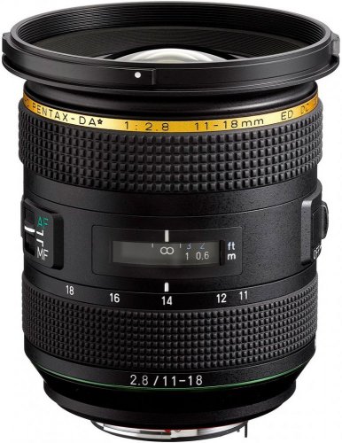 Pentax-DA HD 11-18mm f/2.8 ED DC AW Lens