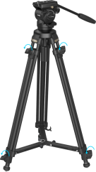 SmallRig 4685 Lightweight Video Carbon Fiber Tripod Kit AD-50