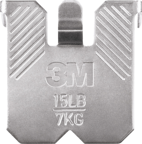 3M Claw Hook for drywall, hold 7 kg, 2 hooks