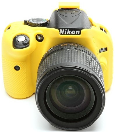EasyCover Camera Case for Nikon D5200 Yellow