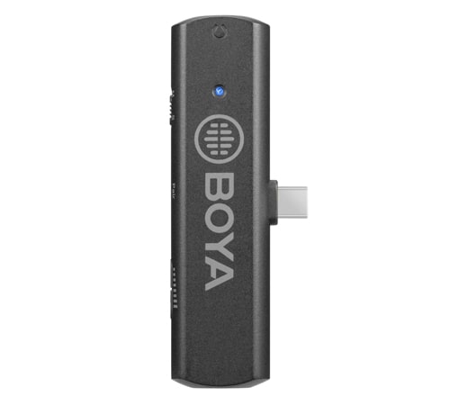 BOYA BY-WM4 Pro-K5 Bezdrátový mikrofonní 2,4GHz UHF systém pro USB-C zařízení BOYA BY-WM4 Pro-K5 Bezdrátový mikrofonní 2,4GHz UHF systém pro USB-C zařízení