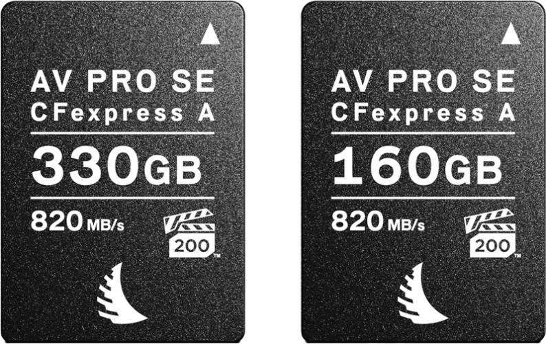 Angelbird CFexpress Type A SE, VPG200, R820/W730 (Type A) 330GB Angelbird CFexpress Type A SE, VPG200, R820/W730 (Type A) 330GB