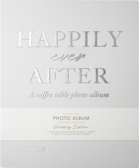 Printworks Photoalbum Happily Ever After Ivory Large