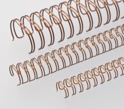 Viazací chrbát RENZ kovový (3/1") A4 průměr 14,3mm bronzový 50ks