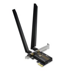 TP-Link Archer TBE552E BE9300 WiFi 7 PCIe placă de rețea, Bluetooth, antenă detașabilă