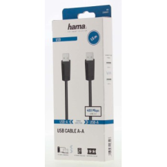 Hama USB 2.0 kábel typ A-A 1,5 m