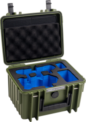 B&W Outdoor Cases BW Outdoor Cases Type 2000 for DJI Mini 4 Pro / Bronze Green