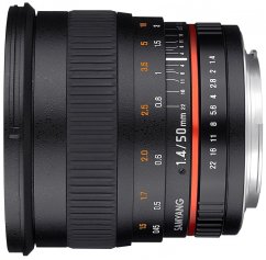 Samyang 50mm f/1.4 AS UMC Lens for Sony A