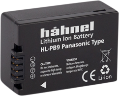 Hähnel HL-PB9, Panasonic DMW-BMB9 7.2V 900mAh, 6.5Wh