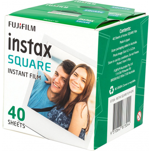 Fujifilm INSTAX square FILM 40 fotografií