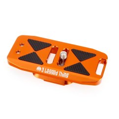 3 Legged Thing BASE85-PD-C Schnellwechselplatte für ELLIE mit Peak Design, Kupfer