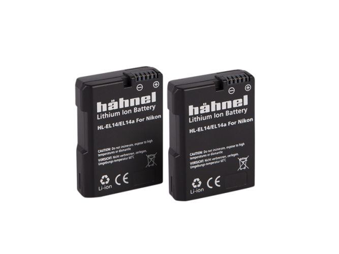 Hähnel Battery Nikon HL-EL14/14A / EN-EL14/14A Twin Pack