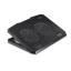 Chladicí stojan Hama pro notebook Black Metal, naklápěcí, 2 ventilátory, modré podsvícení, tichý