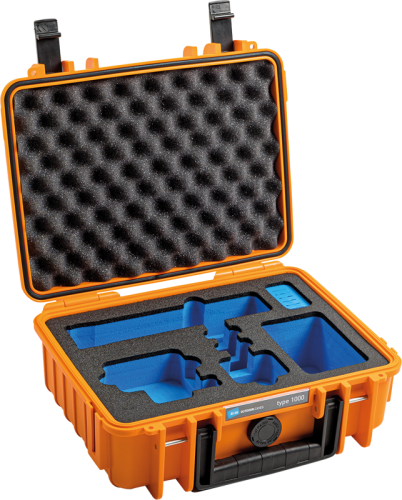 B&W Outdoor Cases BW Outdoor Case Type 1000 for GoPro Hero 12 (fits even GoPro Hero 9/10/11), Orange B&W Outdoor Cases BW Outdoor Case Type 1000 for GoPro Hero 12 (fits even GoPro Hero 9/10/11), Orange