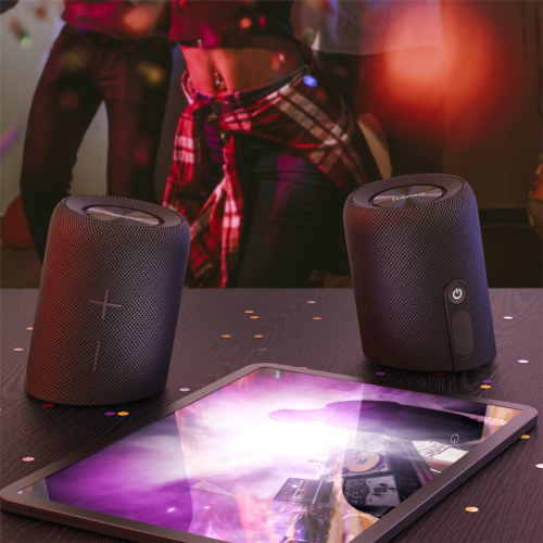 Hama Twin 3.0, reproduktor Bluetooth, dělitelný na 2 části, TWS, vodotěsný, IP67, 30 W, černý