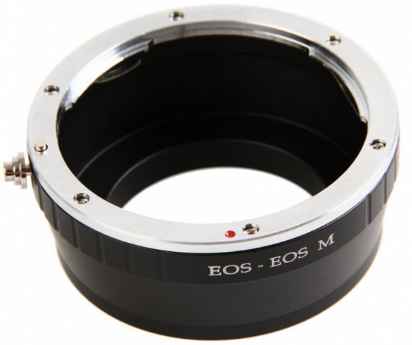forDSLR adaptér bajonetu pro Canon EOS M na Canon EOS