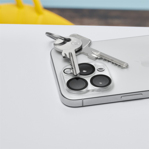 Hama Cam Protect, ochranné sklo na fotoaparát pro Apple iPhone 16/16 Plus, průhledné