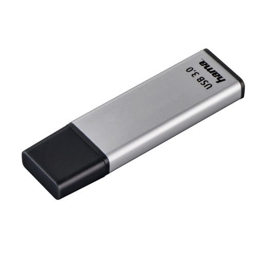 Hama FlashPen Classic, USB 3.0, 64 GB, 40 MB/s, silber