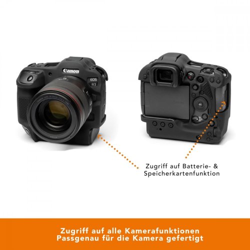 easyCover Canon EOS R3 čierny