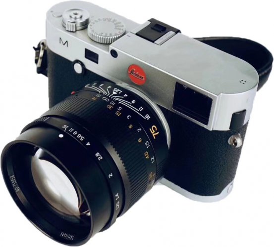 7Artisans 75mm f/1,25 pre Leica M