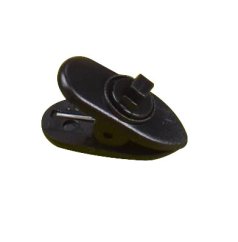 Držák klips kabelu mikrofonu, klipsa otočný černý 3 (MS3B)