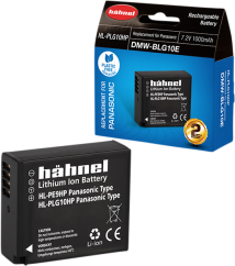 Hähnel HL-PLG10HP, náhrada za Panasonic DMW-BLG10E, 1000mAh, 7.2V, 7.2Wh