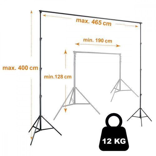 Walimex pro XXL background system, 190-465cm
