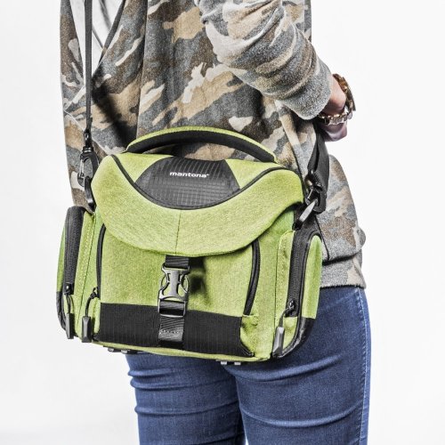 Mantona Premium fotografická taška zelená