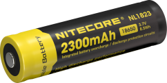 Nitecore battery 18650 2300mAh rechargable