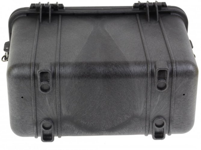 Peli™ Case 1430 Koffer ohne Schaumstoff (Schwarz)