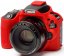 EasyCover Camera Case for Canon EOS 200D and 250D Red