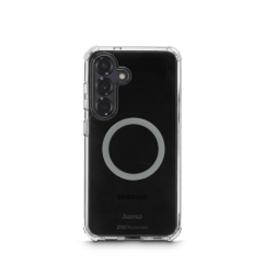 Hama Extreme Protect, kryt pro Samsung Galaxy S25, magnetický, D3O®, nežloutnoucí, průhledný
