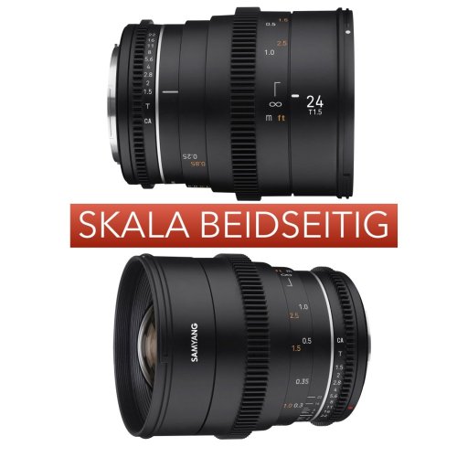 Samyang 24mm T1,5 VDSLR MK2 MFT