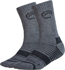Vallerret Merino Wool Crew Sock - Grey Winter (size 36-40)
