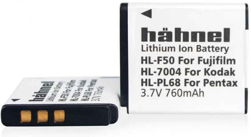 Hähnel HL-PL68, Pentax D-Li68 760mAh, 3.7V, 2,9Wh
