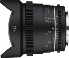 Samyang 14mm T3.1 VDSLR MK2 Canon EF