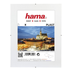 Hama Clip-Fix, plastové sklo, 21×29,7 cm (formát A4)