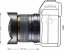 Walimex pro 8mm f/3,5 Fisheye I APS-C objektiv pro Canon EF-S