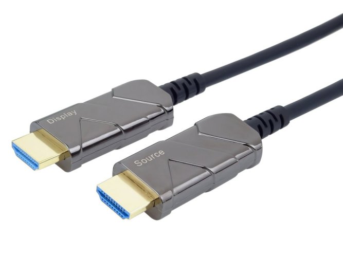 Ultra vysokorychlostní optický kabel HDMI 2.1 8K@60Hz, pozlacené konektory, 15 m