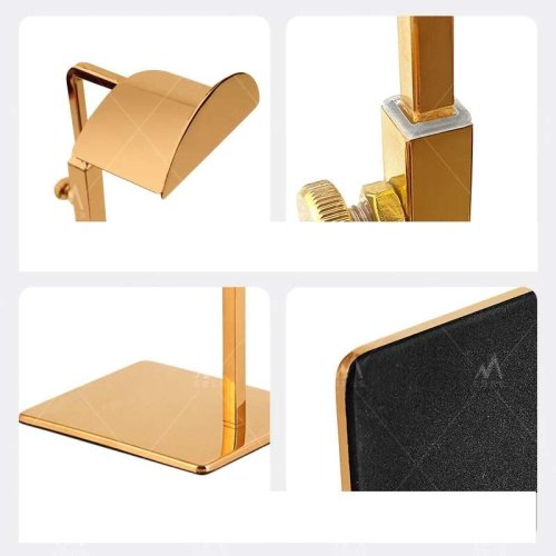 Állítható kézitáska tartó, 650x70 mm ezüst (STJ3)