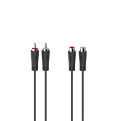 Hama Audio hosszabbító kábel 2cinch 5 m sztereó kábel