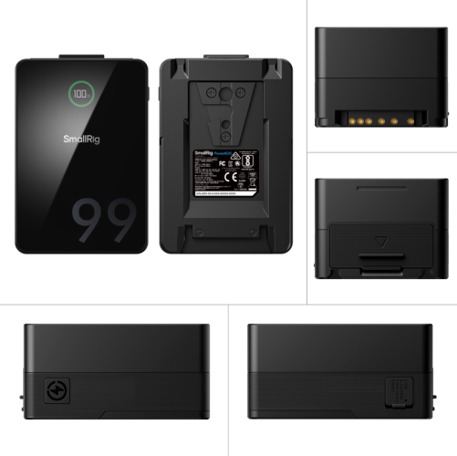 SmallRig 5047 VB99 Pro mini V Mount Battery Kit (4292 + 3016)