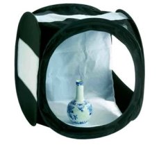 forDSLR CubicLight Black 80, translucent tent 80x80x80 cm black