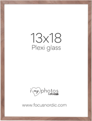 Focus Soul Walnut veneer 13x18 Plexi