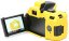 easyCover Silikon Schutzhülle f. Nikon D5200 Gelb